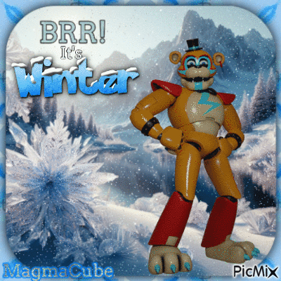 Brr! It's WINTER - Darmowy animowany GIF