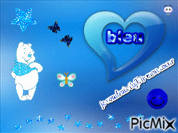 bleu - Bezmaksas animēts GIF
