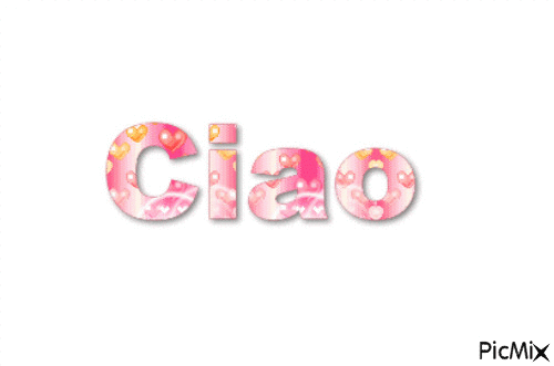ciao - Bezmaksas animēts GIF