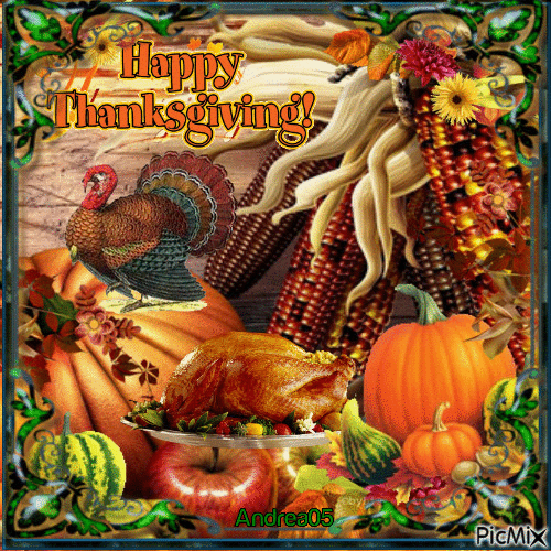 Happy Thanksgiving! - Бесплатни анимирани ГИФ