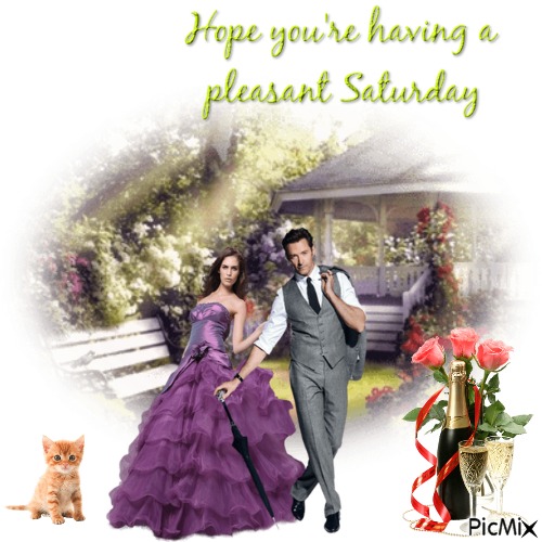 Hope Your Having A Pleasant Saturday - png ฟรี
