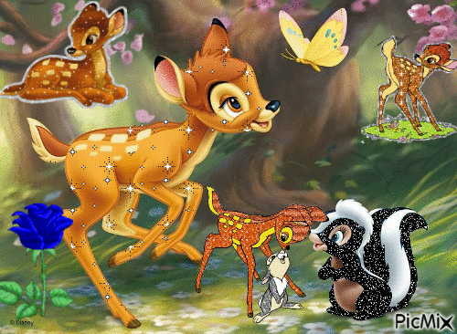 bambie - Zdarma animovaný GIF