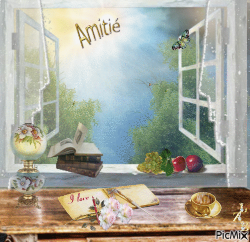 Amitié - Darmowy animowany GIF