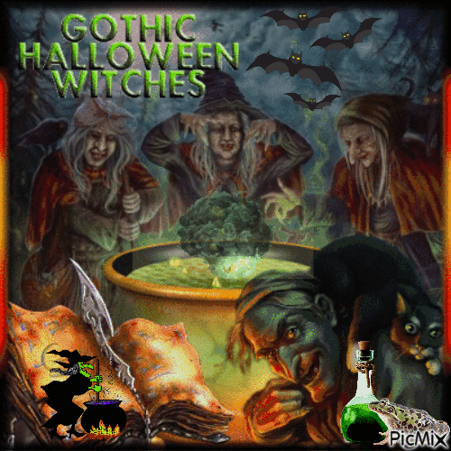 Witches Coven - GIF animate gratis