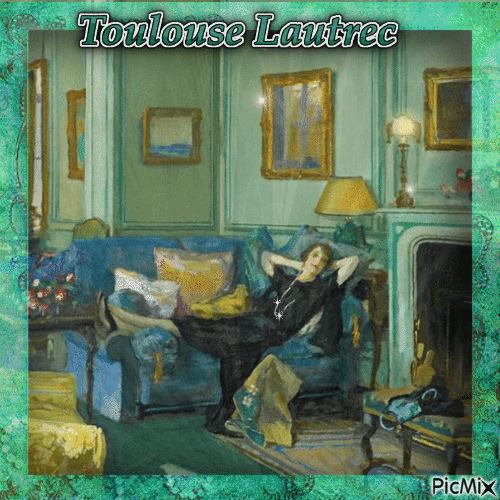 Toulouse Lautrec - GIF เคลื่อนไหวฟรี