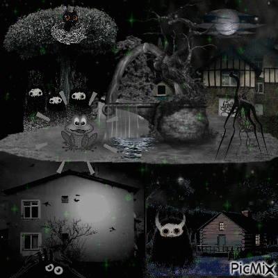 dark island - Zdarma animovaný GIF