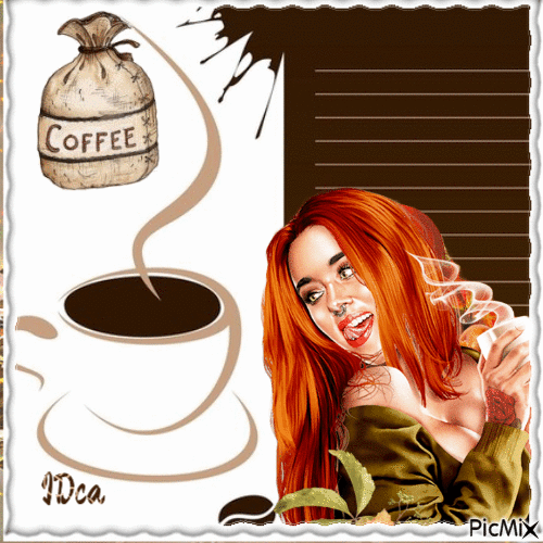 Good coffee - Animovaný GIF zadarmo