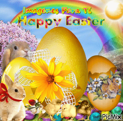 Happy Easter - Free animated GIF - PicMix