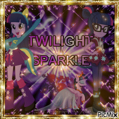 Twilight Sparkle - Bezmaksas animēts GIF