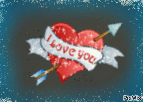 I Love you - GIF animado grátis