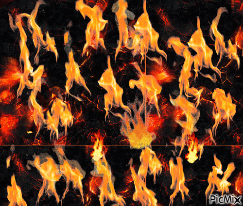 hell fire - Free animated GIF