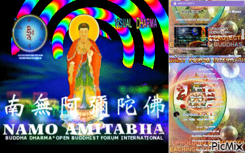 _/((♥))\_ AMITABHA BUDDHA PRAYER _/((♥))\_ - Gratis geanimeerde GIF