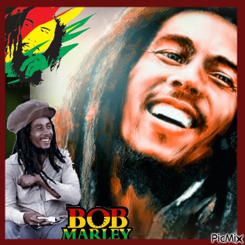 Hommage Bob Marley - Free PNG
