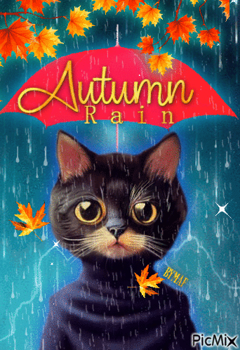 Autumn Rain - Δωρεάν κινούμενο GIF