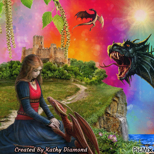 There Be Dragons - Free animated GIF