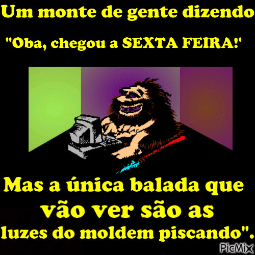Sexta feira - Бесплатный анимированный гифка