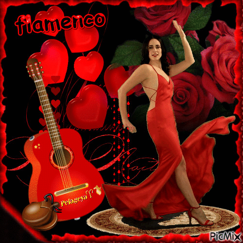flamenco - Zdarma animovaný GIF