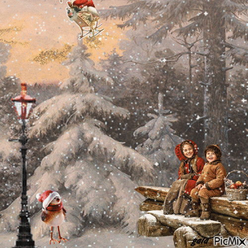 Коледа - Zdarma animovaný GIF