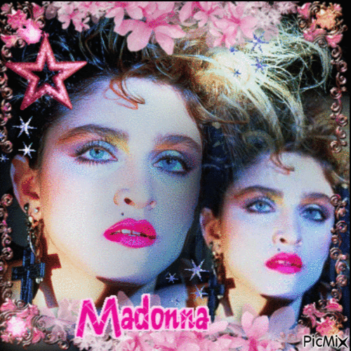 Madonna - 無料のアニメーション GIF