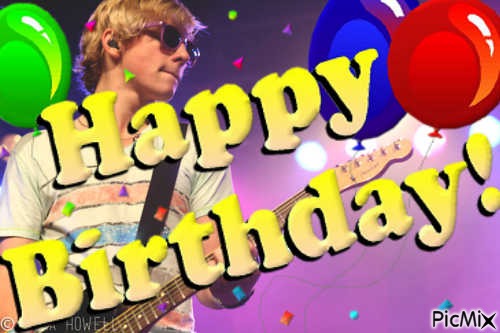 HAPPY BIRTHDAY ROSS ♥ - Free PNG