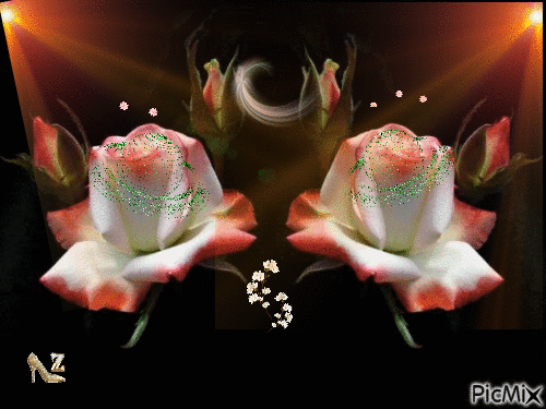 Rózsák illatozzatok ! - 無料のアニメーション GIF