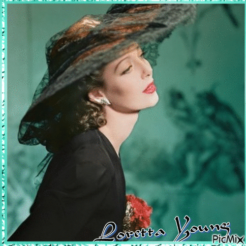 Loretta Young - Δωρεάν κινούμενο GIF