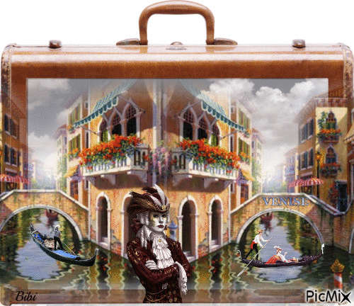 Je pars à Venise - Zdarma animovaný GIF