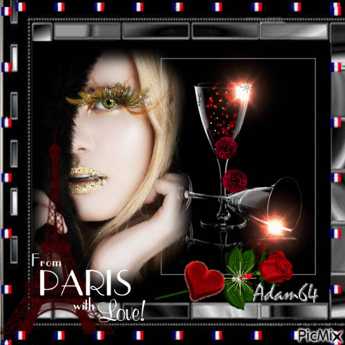 From Paris With love 💓💞💕 - Gratis geanimeerde GIF