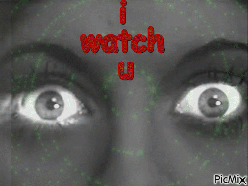 i watch u - Zdarma animovaný GIF