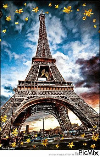 PARIS.. - Darmowy animowany GIF