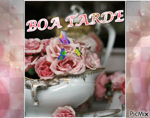 BOA TARDE - Darmowy animowany GIF