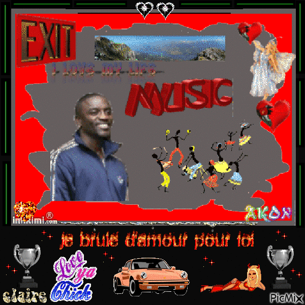 Akon - Gratis geanimeerde GIF