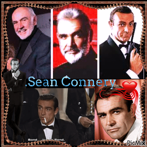 Sean Connery - Free animated GIF