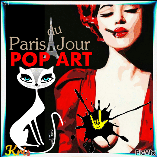 Pop'Art Paris ( - 免费动画 GIF