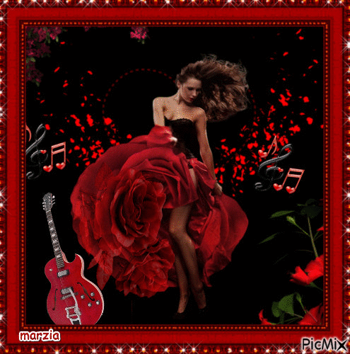 il flamenco - Бесплатни анимирани ГИФ