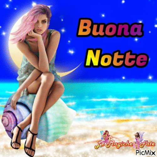 Buona Notte - Free animated GIF