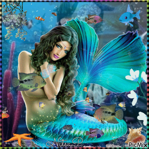 Mermaid -  Contest - Ingyenes animált GIF