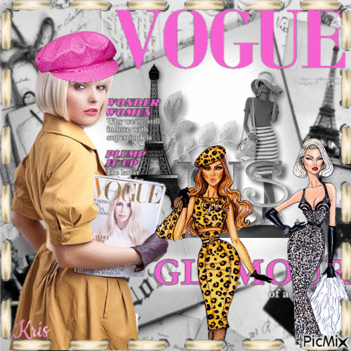 Vogue - Бесплатный анимированный гифка
