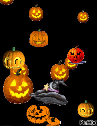 Pumpkin fun - GIF animado gratis
