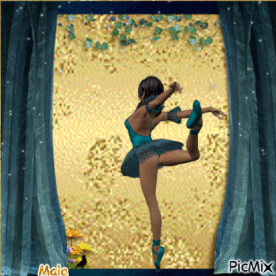 Ballet - Animovaný GIF zadarmo