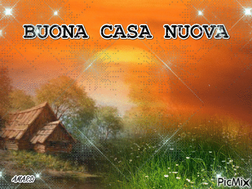 BUONA CASA NUOVA - Бесплатный анимированный гифка