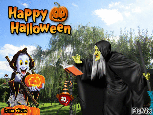 Halloween - Ilmainen animoitu GIF