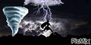 orage - GIF animé gratuit