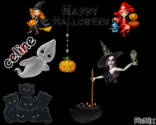 joyeux halloween - GIF animasi gratis