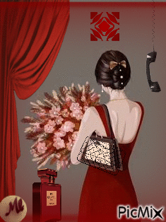 Rojo Chanel - Ingyenes animált GIF