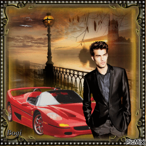 Man and his car.../CONTEST - Free animated GIF