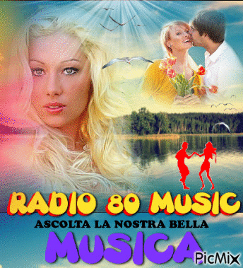 RADIO 80 MUSIC - Δωρεάν κινούμενο GIF
