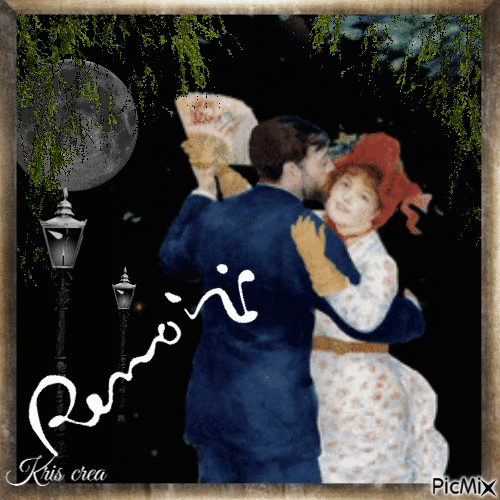 Pierre-Auguste Renoir - GIF animé gratuit