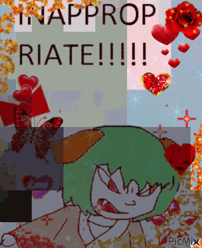 INAPPROP RIATE!!!!! - Gratis animeret GIF