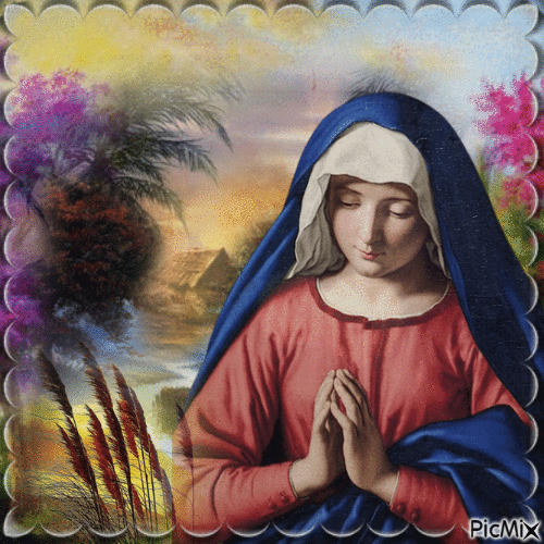 Sainte Vierge Marie - GIF animado gratis